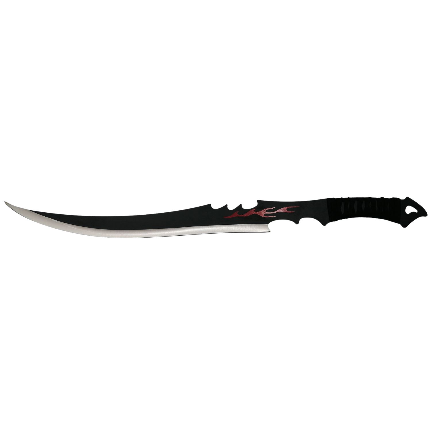 Sabie de vanatoare IdeallStore&reg;, Fire Blade, 70 cm, neagra fotografia produsului View 9 L
