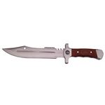 Cutit de vanatoare IdeallStore&reg;, Silver Saber, gri, 35 cm, teaca inclusa fotografia produsului View 2 S