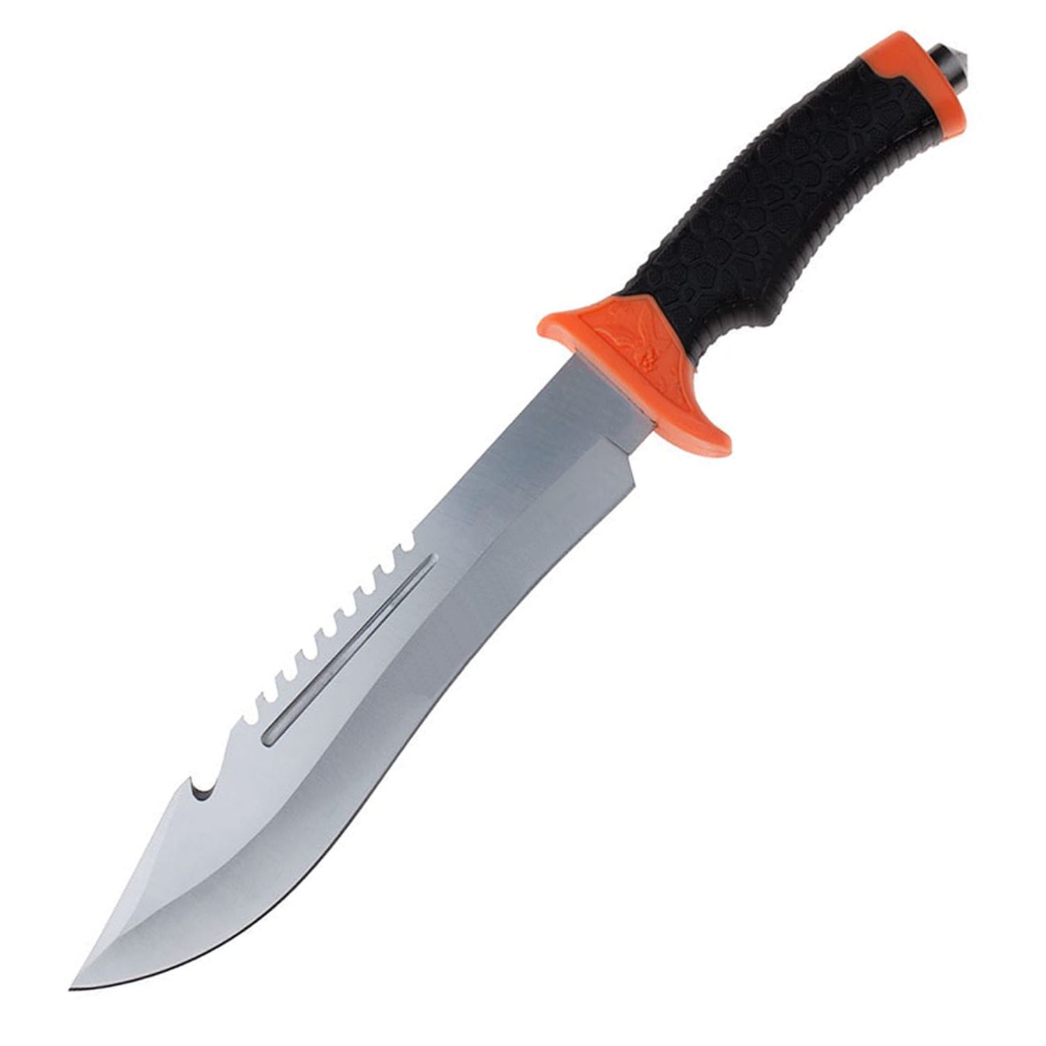 Cutit de vanatoare IdeallStore&reg;, Camping Helper, negru 36 cm, teaca inclusa fotografia produsului