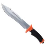 Cutit de vanatoare IdeallStore&reg;, Camping Helper, negru 36 cm, teaca inclusa fotografia produsului View 3 S