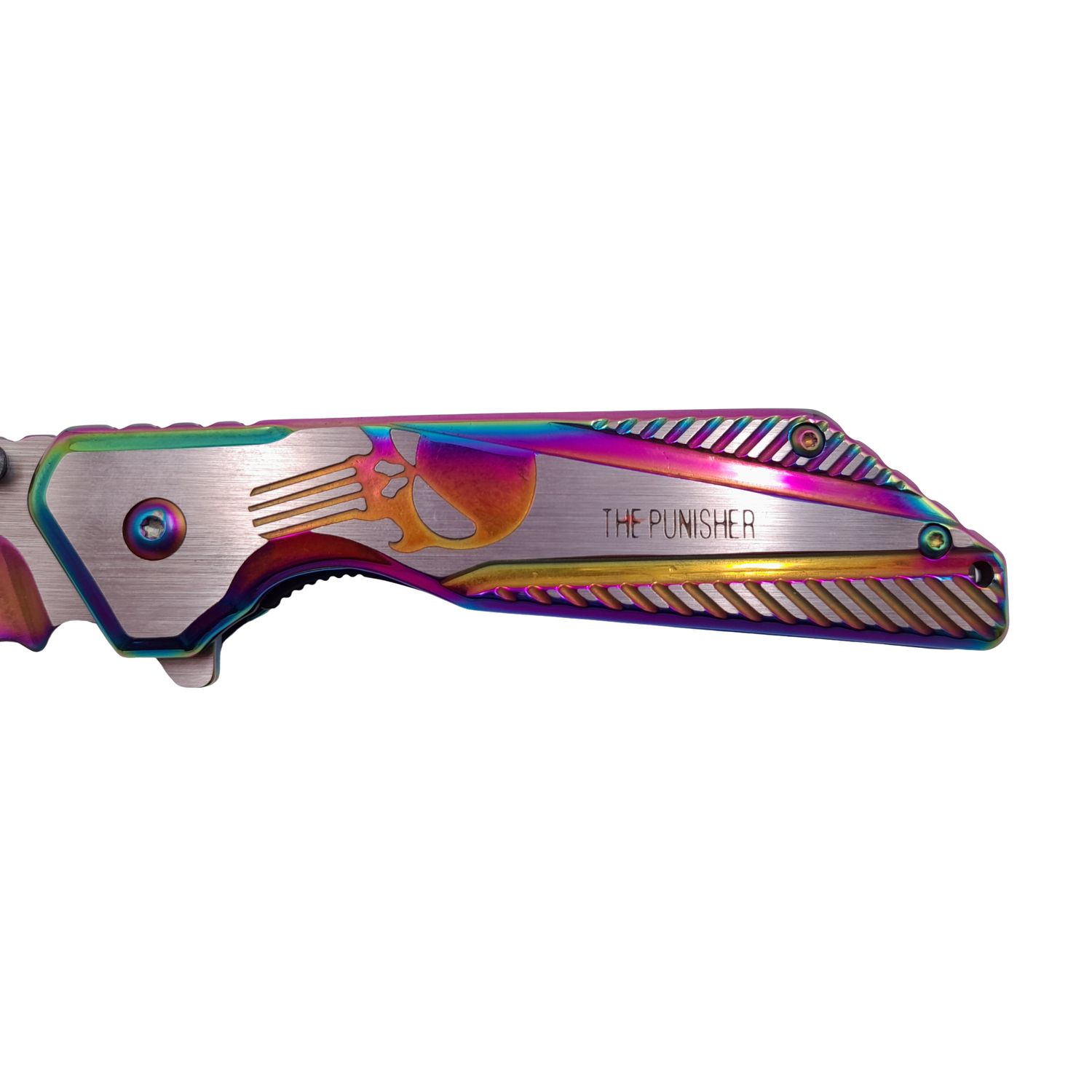 Briceag de vanatoare IdeallStore, Punisher Blade, 19.5 cm, multicolor fotografia produsului View 3 L