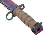 Cutit de vanatoare IdeallStore&reg;, Rainbow Desert, multicolor, 32.5 cm, teaca inclusa fotografia produsului View 10 S