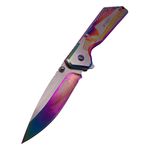 Briceag de vanatoare IdeallStore, Punisher Blade, 19.5 cm, multicolor fotografia produsului View 2 S