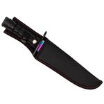Cutit de vanatoare IdeallStore&reg;, Rainbow Rambo, 32.5 cm, multicolor, teaca inclusa fotografia produsului View 3 S