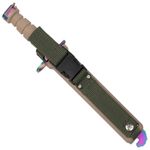 Cutit de vanatoare IdeallStore&reg;, Rainbow Desert, multicolor, 32.5 cm, teaca inclusa fotografia produsului View 14 S