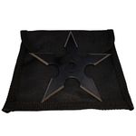 Stea de aruncat IdeallStore&reg;, Ninja Warrior, metalic, negru, 9 cm fotografia produsului View 5 S