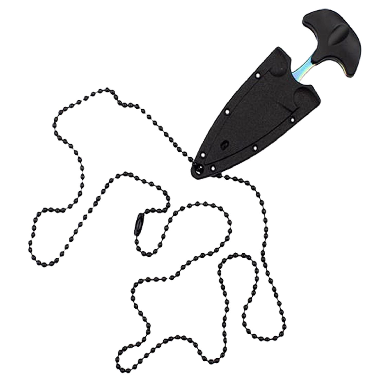 Cutit tactic de camping IdeallStore&reg;, Rainbow Valley, 7.5 cm, multicolor, teaca inclusa fotografia produsului View 11 L