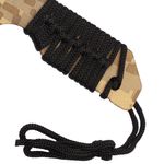 Cutit de vanatoare IdeallStore&reg;, Digital Camo, bej, 20 cm, teaca inclusa fotografia produsului View 4 S