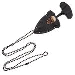Cutit tactic de camping IdeallStore&reg;, Death Valley, 8 cm, negru, teaca inclusa fotografia produsului View 7 S