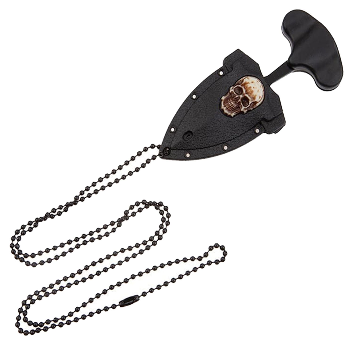 Cutit tactic de camping IdeallStore&reg;, Death Valley, 8 cm, negru, teaca inclusa fotografia produsului View 7 L