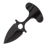 Cutit tactic de camping IdeallStore&reg;, Death Valley, 8 cm, negru, teaca inclusa fotografia produsului View 2 S