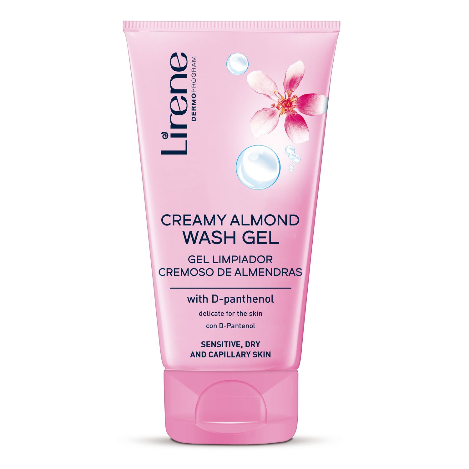 Gel de curatare Lirene cu extract de migdale, 150ml fotografia produsului