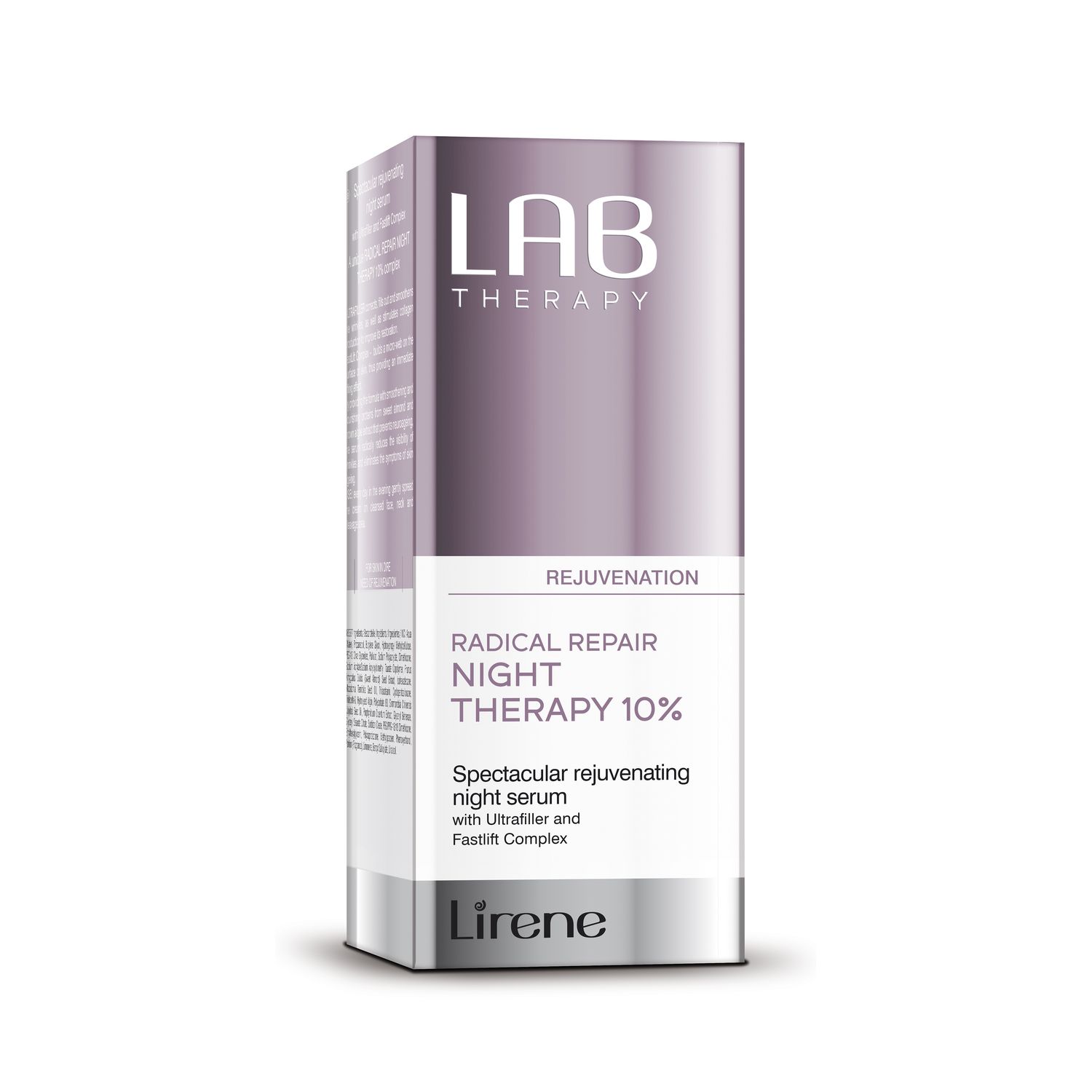Ser de intinerire pentru noapte LAB Therapy cu Ultrafiller si Fastlift Complex, 30ml fotografia produsului