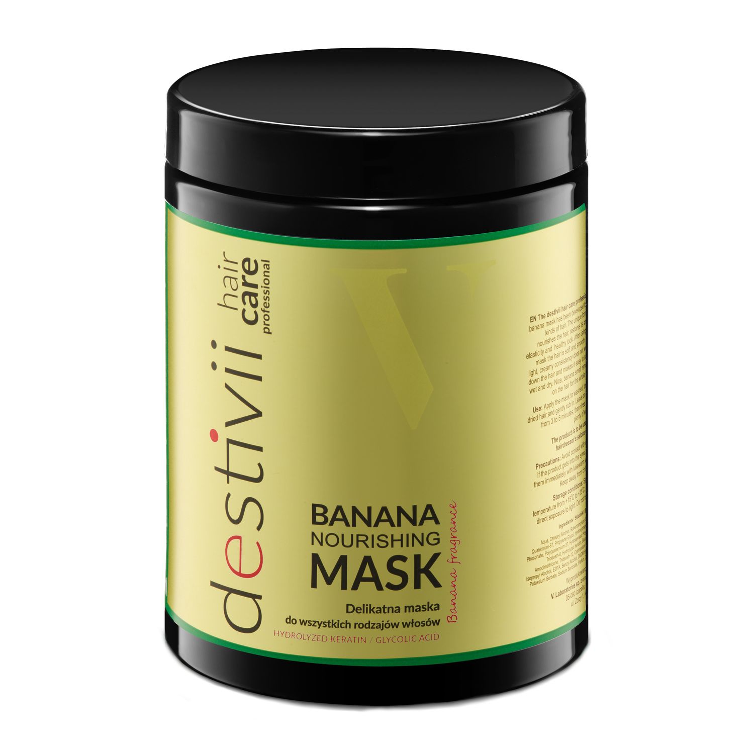 Masca de par profesionala cu Banane, Destivii, 1000ml fotografia produsului