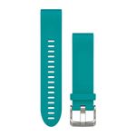 Curea smartwatch Garmin Fenix 5S, 20mm, QuickFit, Silicon, Turquoise fotografia produsului