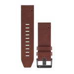 Curea smartwatch Garmin, 22 mm, Leather, Brown fotografia produsului