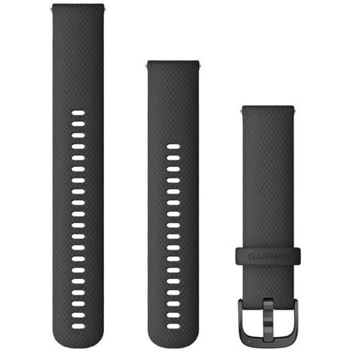 Curea smartwatch Garmin 20mm, Black/Slate fotografia produsului