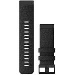 Curea smartwatch Garmin Fenix 6X, 26mm, QuickFit, nylon, Heathered Black fotografia produsului