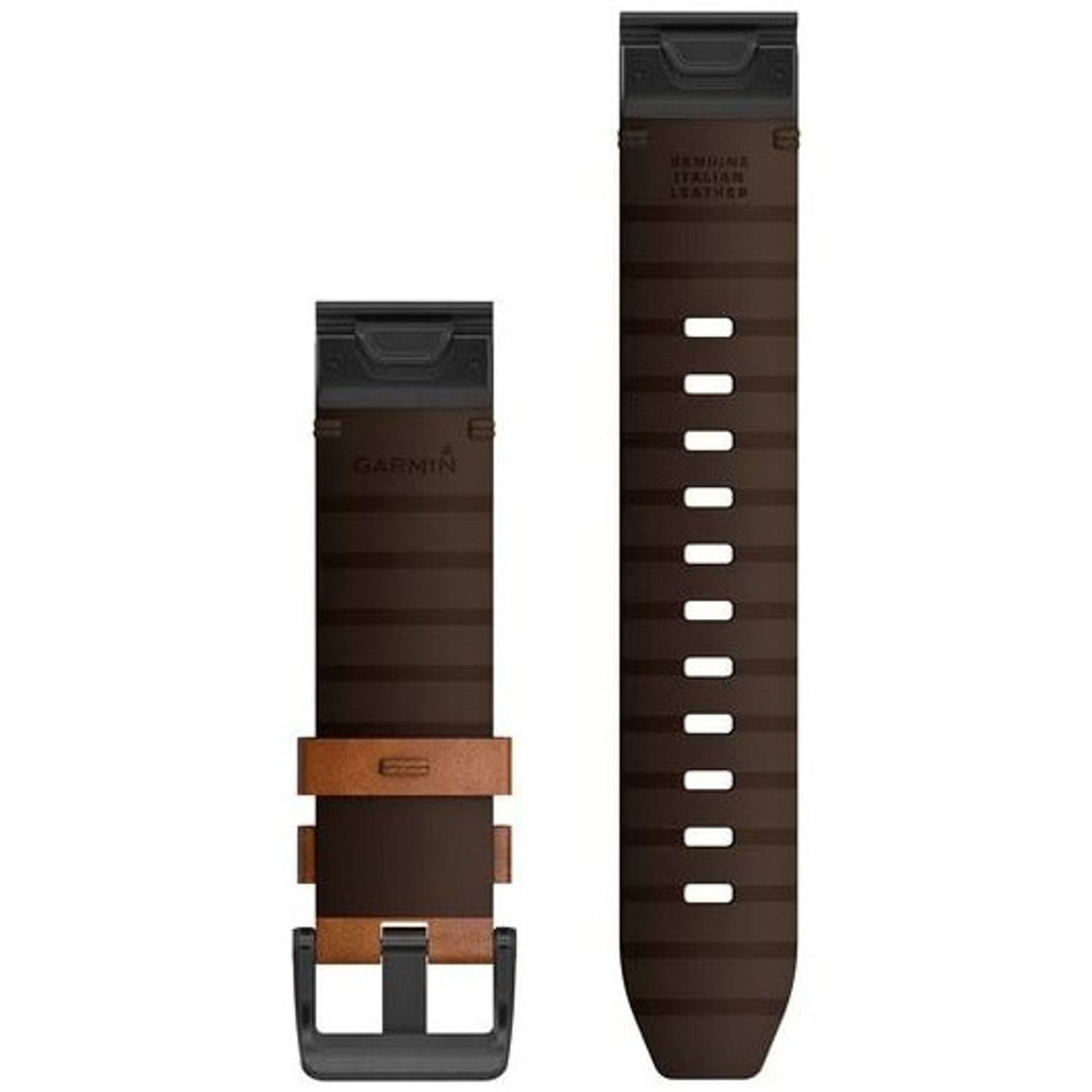 Curea smartwatch Garmin QuickFit 22, Chestnut fotografia produsului View 2 L