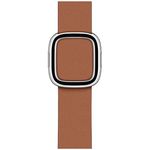 Curea pentru Apple Watch 40mm, Modern Buckle, Medium, Saddle Brown fotografia produsului