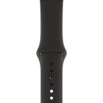 Curea pentru Apple Watch 40mm, Sport Band, S/M + M/L, Black fotografia produsului
