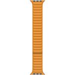 Curea pentru Apple Watch 44mm, California Poppy Leather Link, Small fotografia produsului View 2 S