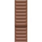 Curea pentru Apple Watch 44mm, Saddle Brown Leather Link, Large fotografia produsului