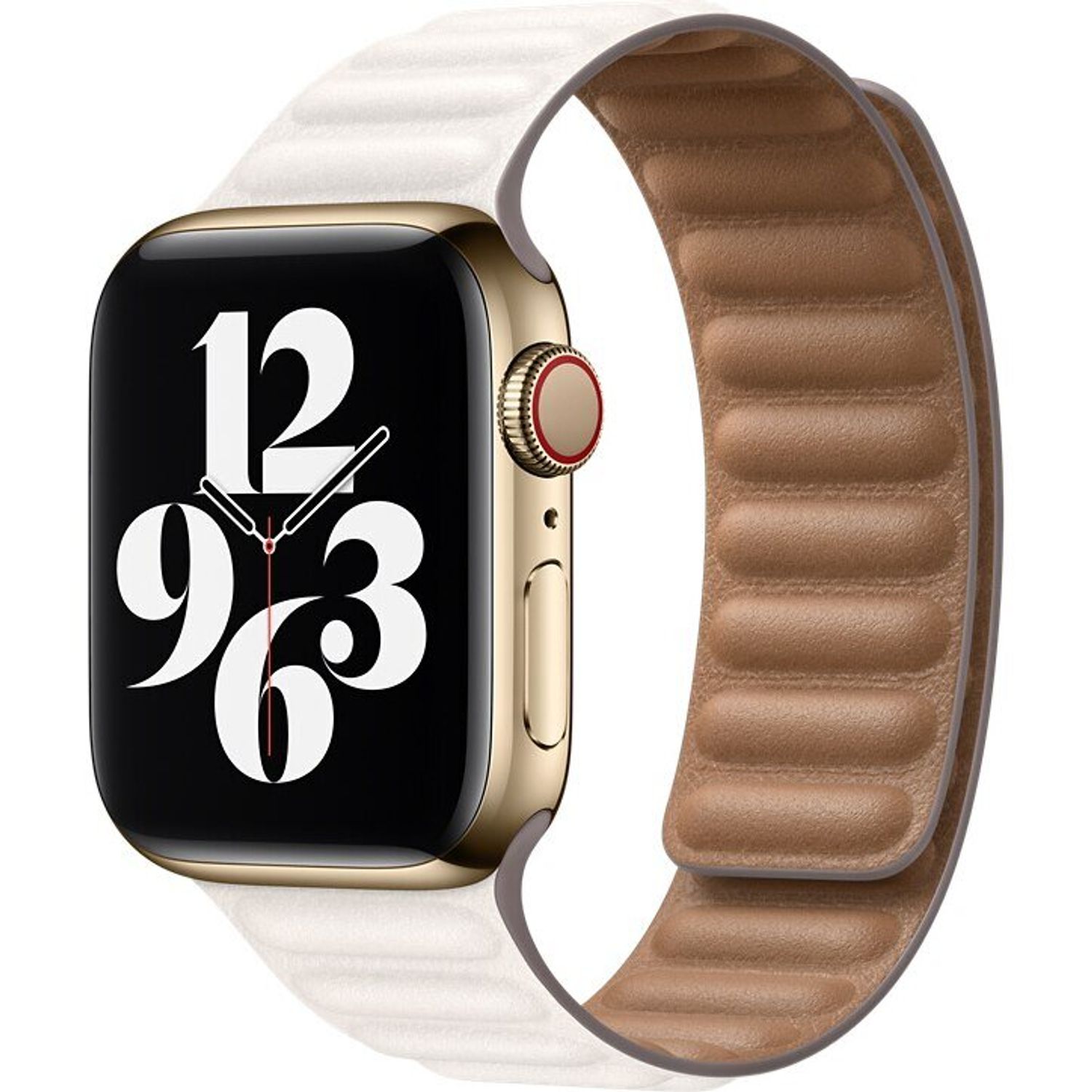 Curea pentru Apple Watch 44mm, Small, Chalk Link Bracelet fotografia produsului