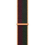 Curea pentru Apple Watch 45mm, Sport Loop, Dark Cherry/Forest Green fotografia produsului