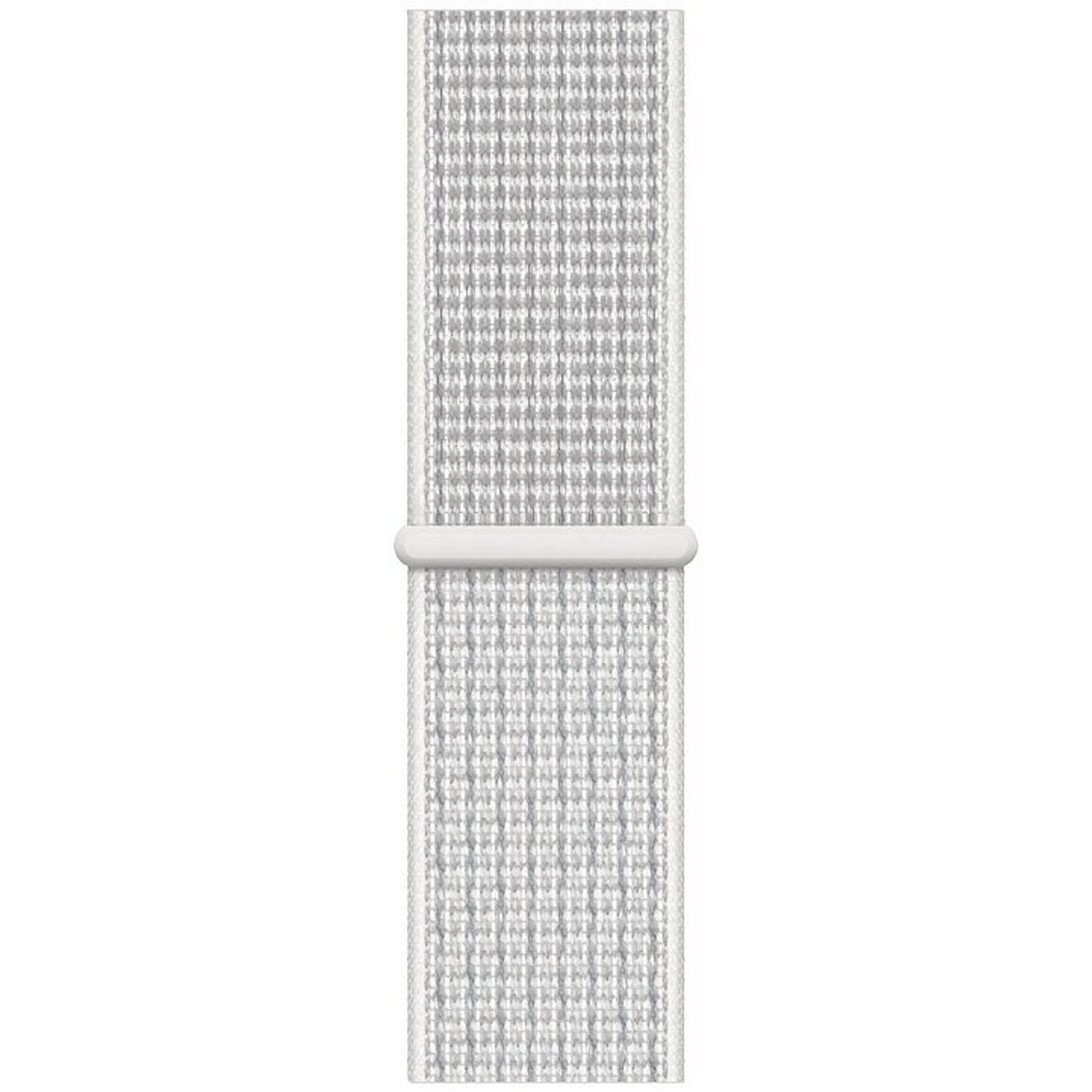 Curea pentru Apple Watch 40mm, Nike Sport Loop Band, Summit White fotografia produsului