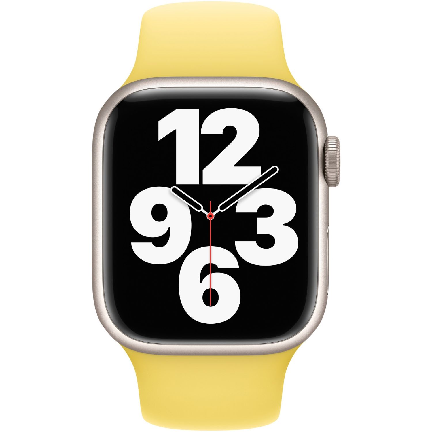 Curea pentru Apple Watch 41mm, Sport Band, Regular, Lemon Zest fotografia produsului View 4 L