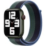Curea pentru Apple Watch 45mm, Sport Loop, Midnight/Eucalyptus fotografia produsului View 2 S