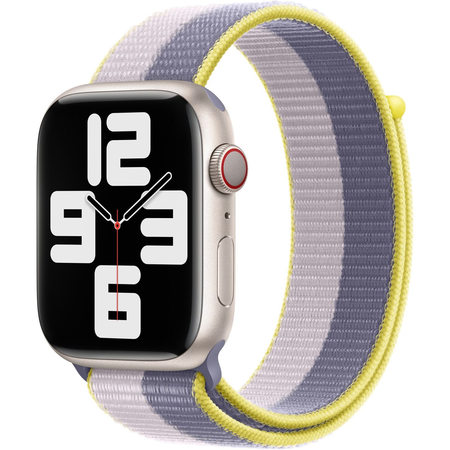Curea pentru Apple Watch 45mm, Sport Loop, Lavender Gray/Light Lilac fotografia produsului View 2 L