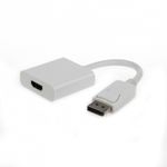 Adaptor Gembird, DisplayPort (m) la HDMI-I (f), 24+5, Alb fotografia produsului