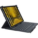 Husa de protectie Logitech Universal Folio, Tastatura bluetooth, Tablete 9 -10 inch, Black fotografia produsului View 2 S