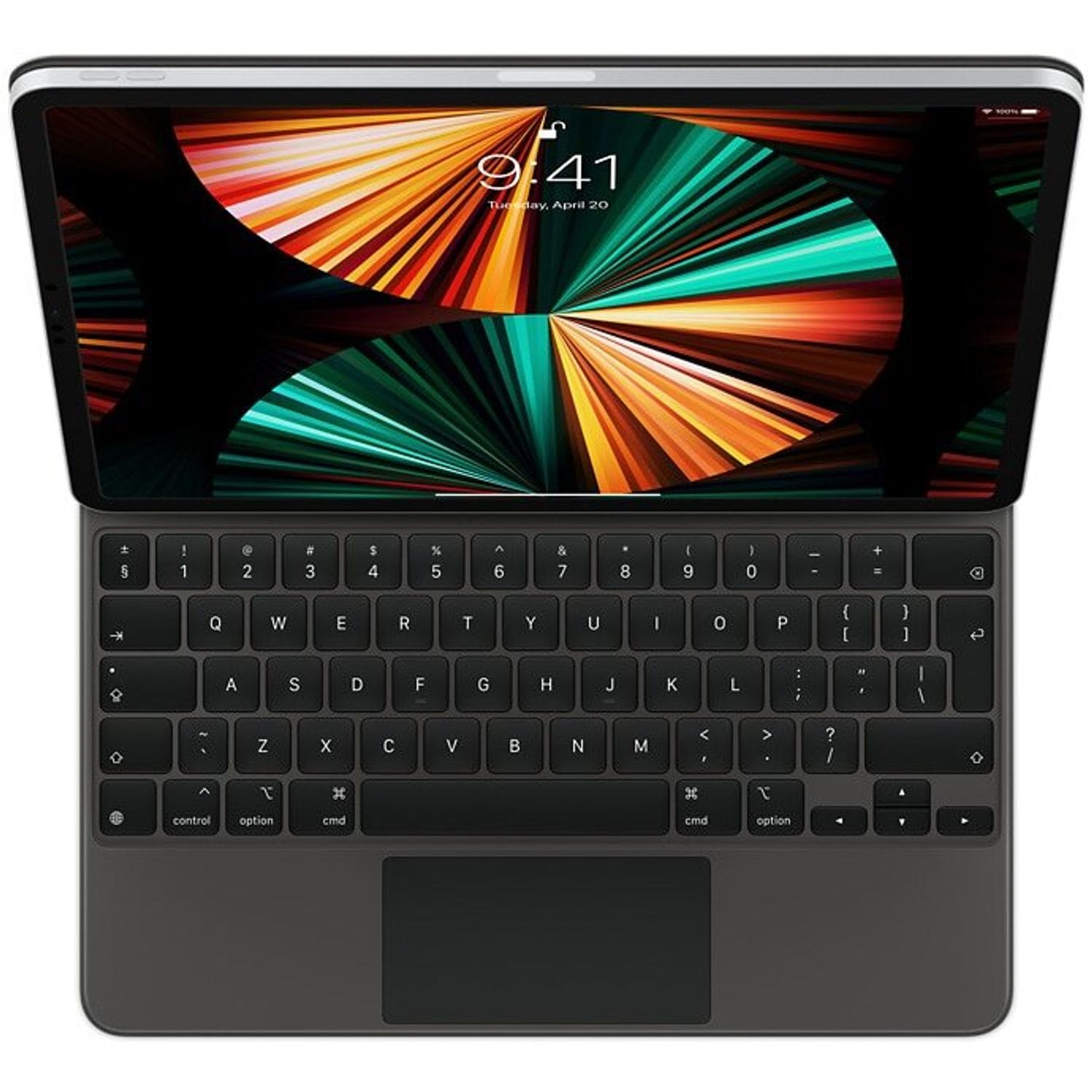 Tastatura Apple Magic pentru iPad Pro 129" (5th), Layout INT EN, Black fotografia produsului