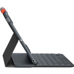 Husa cu tastatura Logitech Slim Folio pentru iPad 5th / 6th gen, Carbon Black fotografia produsului View 2 S