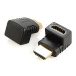 Adaptor Gembird, HDMI Angled 270 masculin-feminin, Negru fotografia produsului