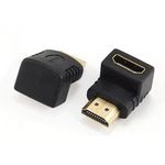 Adaptor Gembird, HDMI masculin-feminin, Negru fotografia produsului