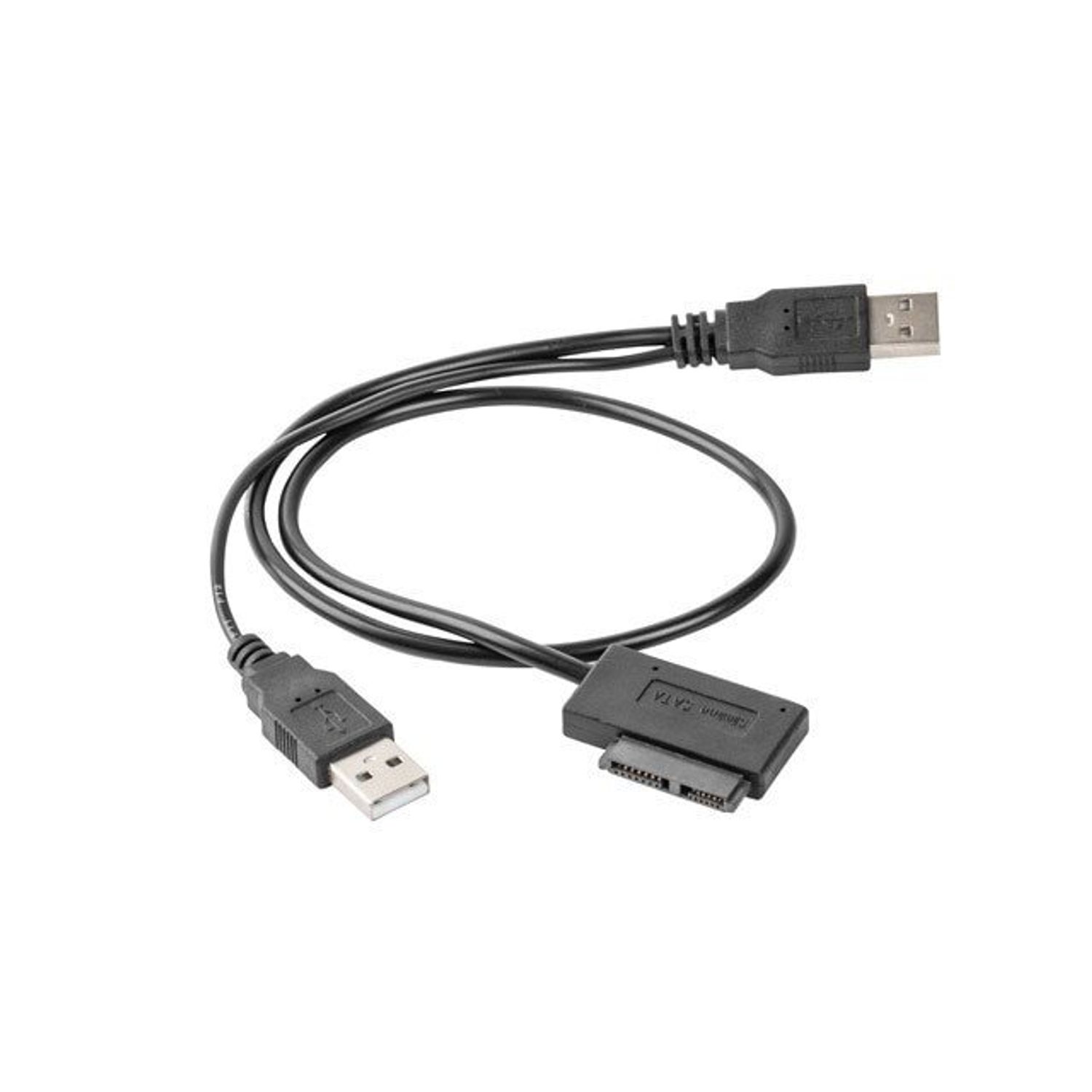 Adaptor Gembird, USB (m), Sata Slim SSD, Negru fotografia produsului