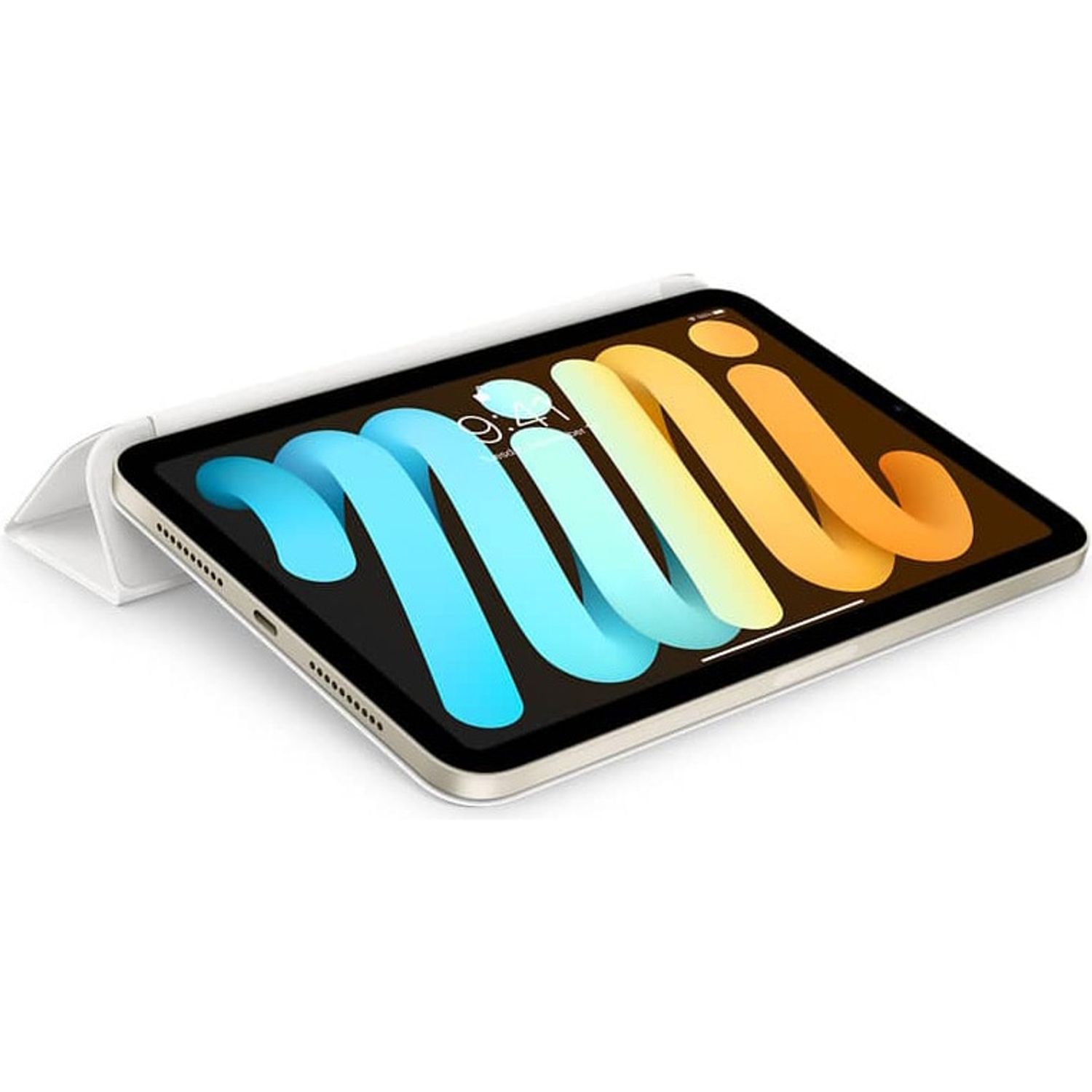 Husa de protectie Apple Smart Folio pentru iPad mini (6th generation), White fotografia produsului View 3 L