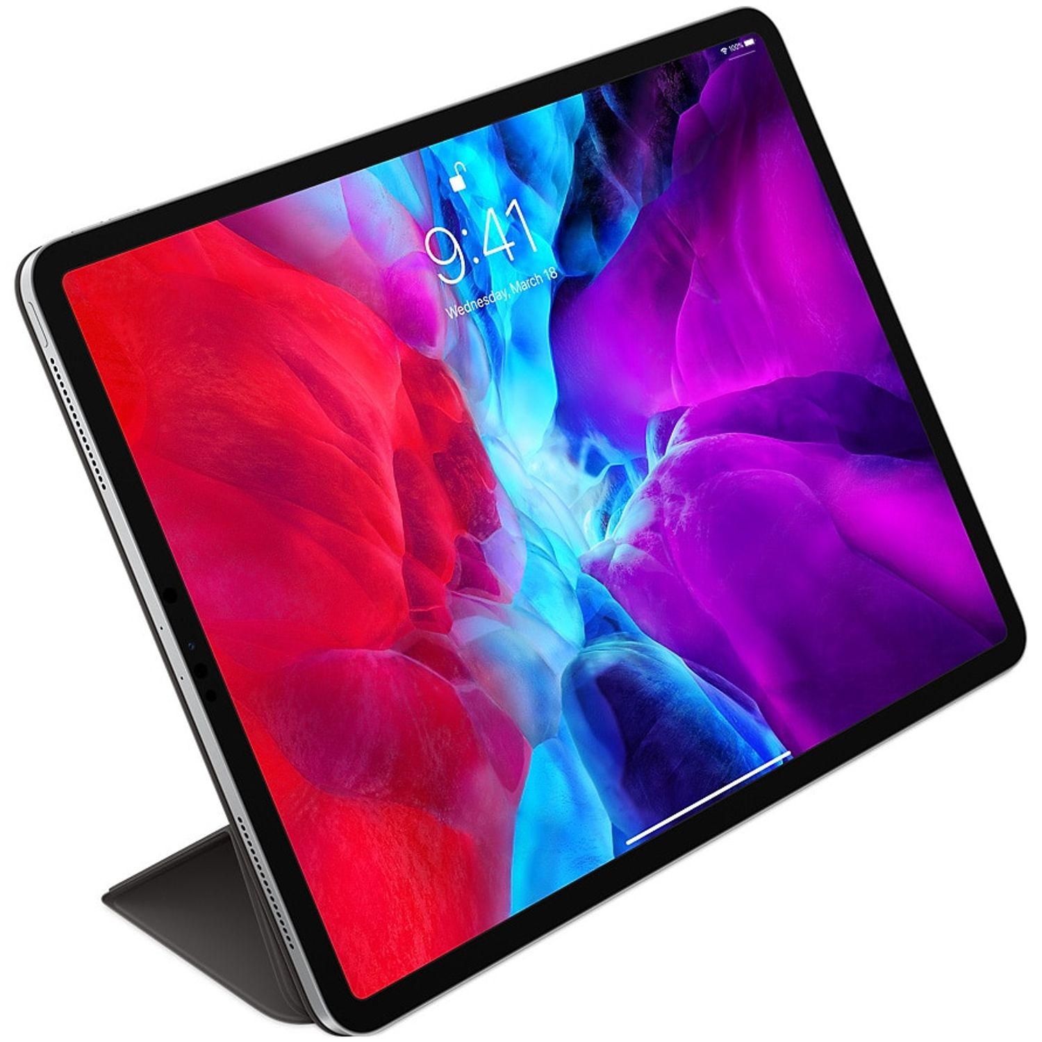 Husa de protectie Apple Smart Folio pentru iPad Pro 129" (2020), Black fotografia produsului View 4 L