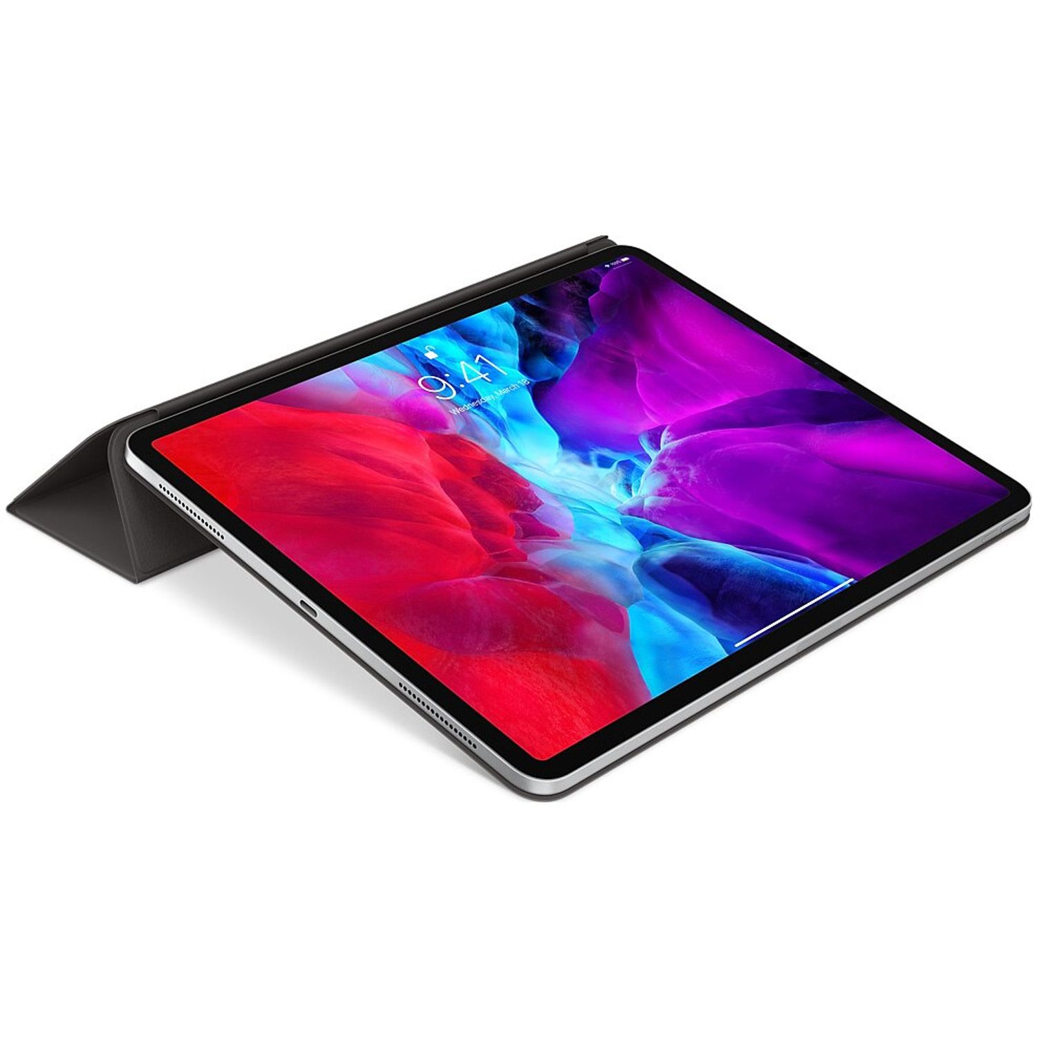 Husa de protectie Apple Smart Folio pentru iPad Pro 129" (2020), Black fotografia produsului View 5 L