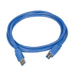 Cablu conectare Gembird, USB 30 A/ USB 30 B, 3m, albastru fotografia produsului