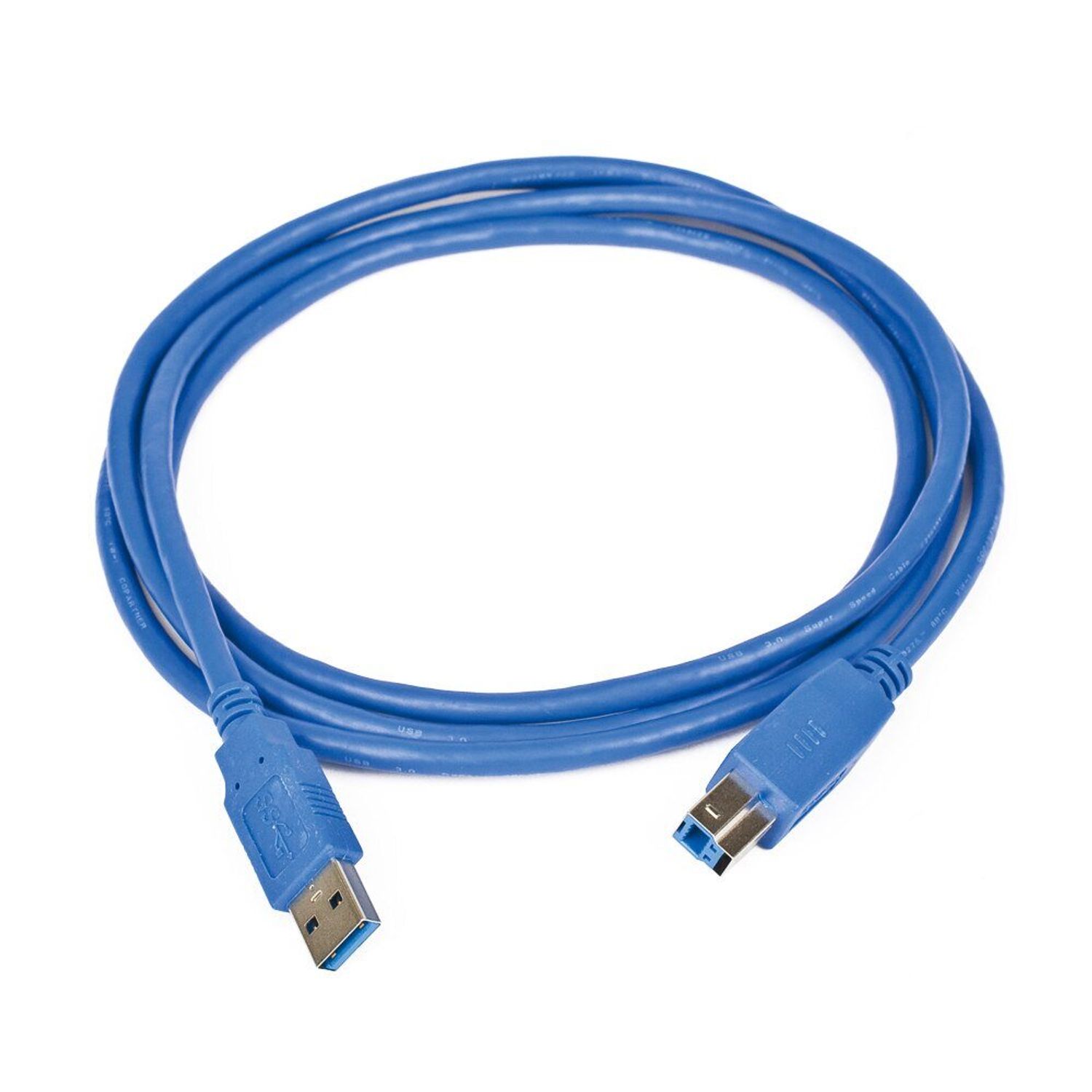 Cablu conectare Gembird, USB 30 A/ USB 30 B, 3m, albastru fotografia produsului