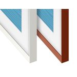 Rama profil adancit pentru TV Samsung, Alb, The Frame 65LS03A model 2021 fotografia produsului View 5 S
