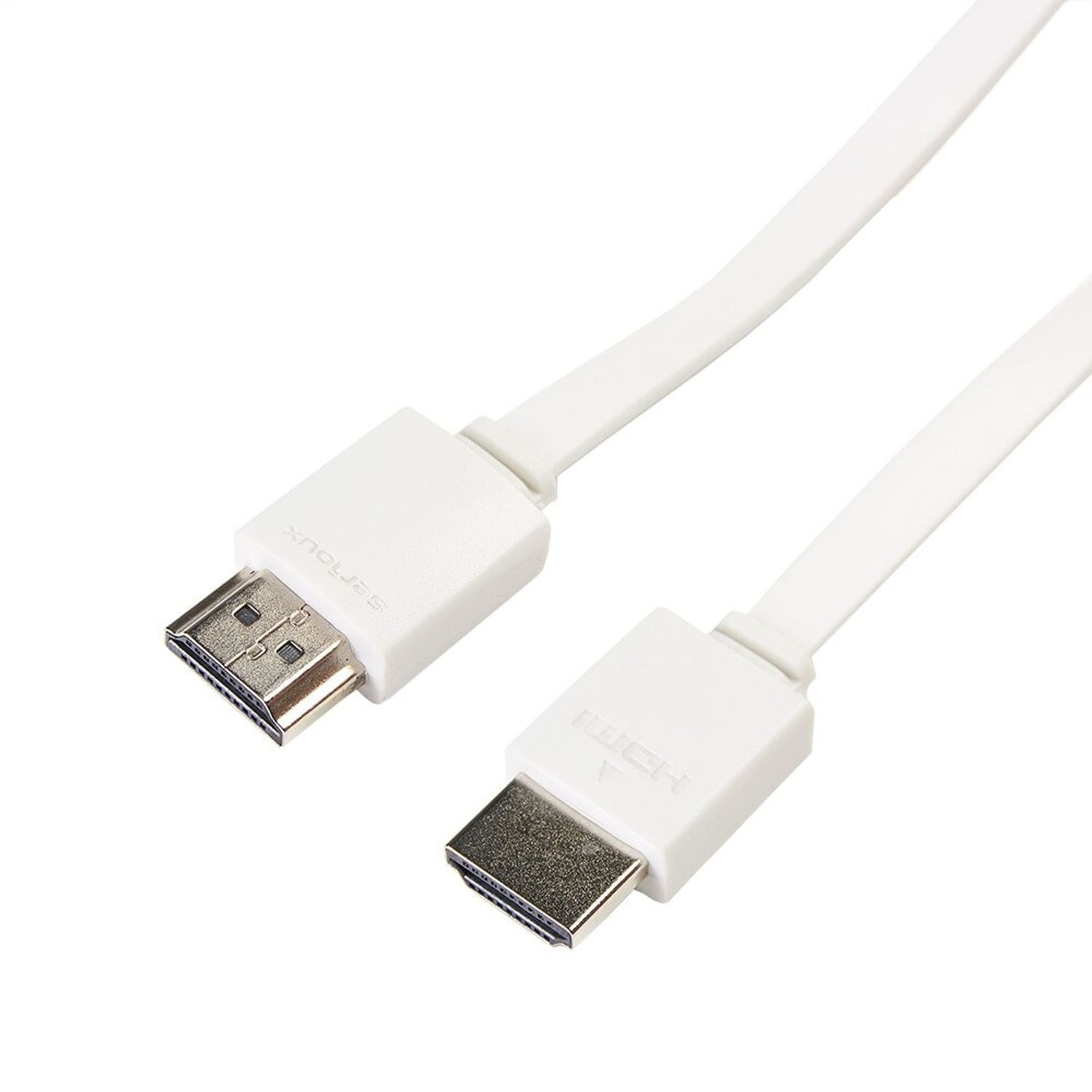 Cablu video Serioux, HDMI tata - HDMI tata, 15m, alb fotografia produsului