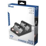 Charging Dock Trust GXT 235 Duo pentru controllere Dualshock PlayStation 4 fotografia produsului View 3 S
