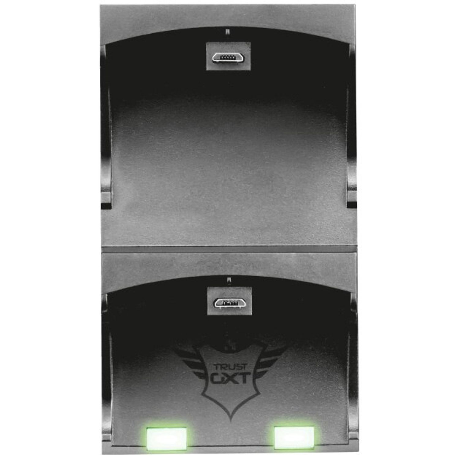 Charging Dock Trust GXT 235 Duo pentru controllere Dualshock PlayStation 4 fotografia produsului View 4 L