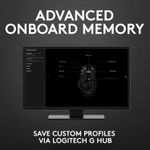 Mouse gaming Logitech G502 Hero 25K DPI, Negru fotografia produsului View 10 S